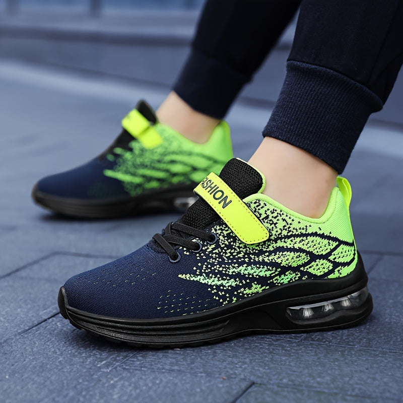 Children’s Breathable Casual Sneakers with Non-Slip Soles, Durable Sports Shoes for Boys and Girls, Comfortable Everyday Footwear for Spring, Summer & Autumn