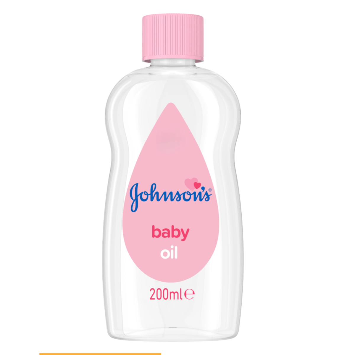 Baby Moisturizing Oil by Johnson's, 200ml Each, Pack of 2, Lightly Scented Mineral Oil for Gentle Massage and Daily After-Bath Skin Care