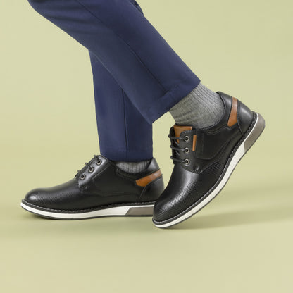 Boys Oxford Dress Shoes with Lightweight Anti-Slip Sole, Breathable Formal and Casual Shoes for School Uniforms, Award Ceremonies and Special Events