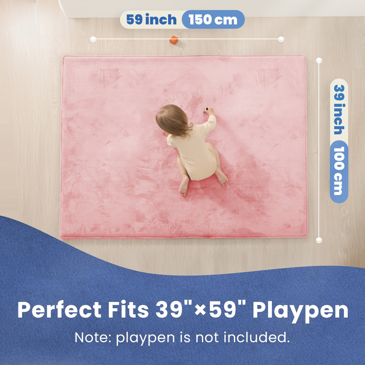 Memory Foam Floor Mat for Baby Crawling, 1.1-Inch Coral Velvet Cushioned Rug with Non-Slip Backing, Gray Tatami-Style Mat in Four Sizes