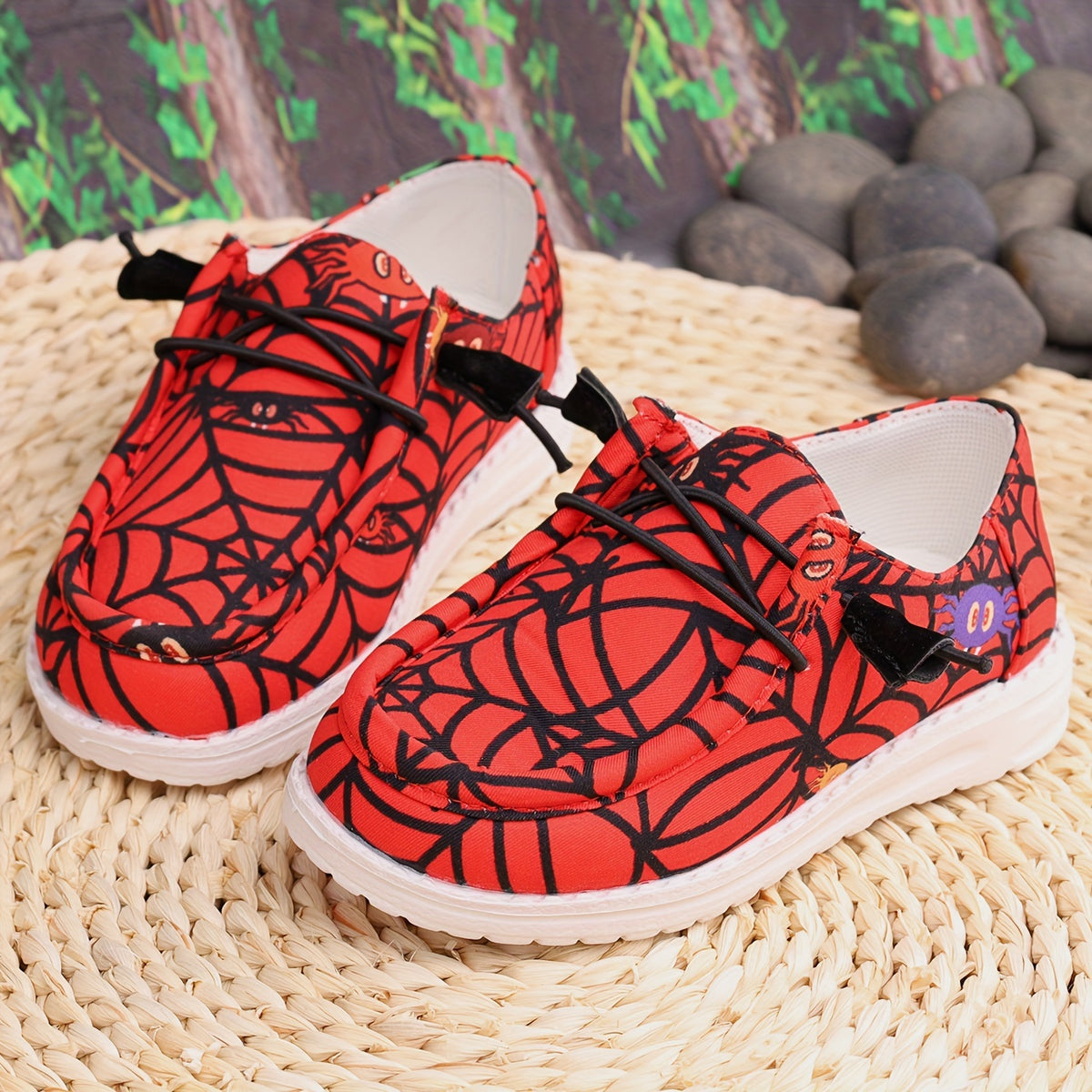 Boys Red Mesh Sneakers, Lightweight Breathable Casual Shoes for Toddler, Little Kid and Big Kid Indoor or Outdoor Spring and Fall Wear