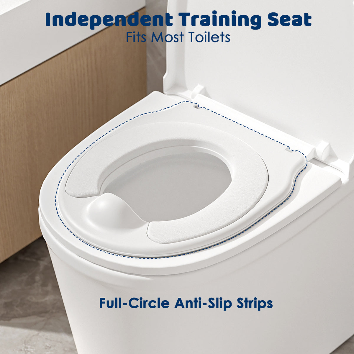 Kids Potty Chair with Flush Sound and Removable Training Seat, Toddler Toilet with Wipes Storage and Toilet Paper Holder for Boys and Girls, Grey
