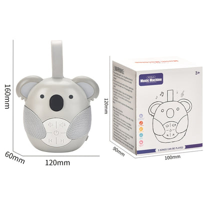 Infant Sound Machine with 5 Soothing Sounds and 3 Timer Settings, Portable White Noise Soother for Nursery Routines, Travel and Baby Registry Gifts