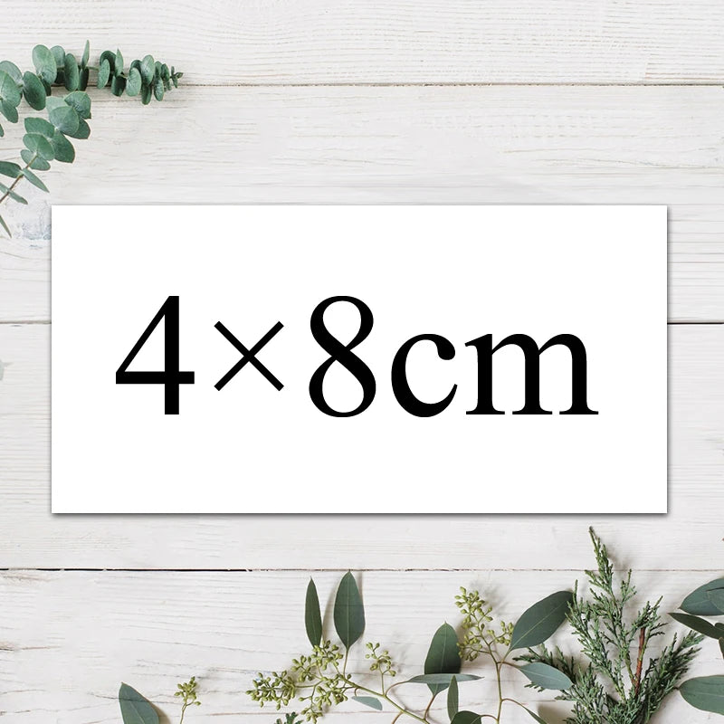 Custom Rectangle Stickers with Your Logo or Photo, Personalized Labels for Wedding Favors, Birthday Parties and Baptism Gifts, 100-1000 Pieces