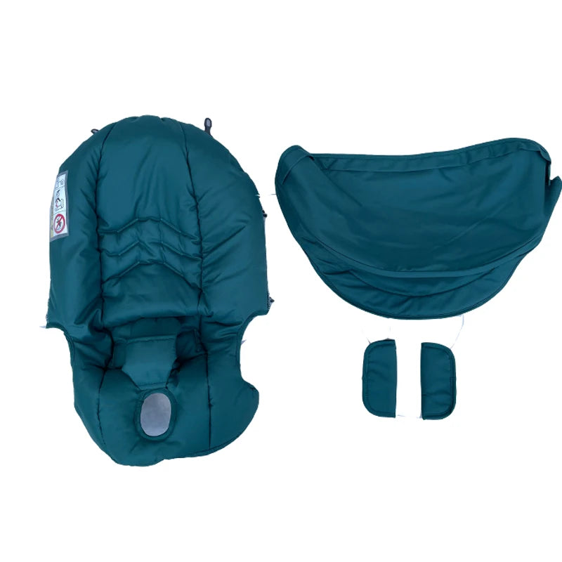 Stroller Fabric Refresh Kit by COLU KID with Seat Cushion Cover and Sunshade, Color Options for Doona and FooFoo Designs, Check Model Fit