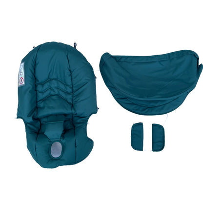 Stroller Fabric Refresh Kit by COLU KID with Seat Cushion Cover and Sunshade, Color Options for Doona and FooFoo Designs, Check Model Fit