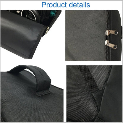 Stroller Carry Backpack for Cybex Libelle and GB Pockit+ All-City or All-Terrain, Black 600D Oxford Foldable Storage Bag with Shoulder Straps