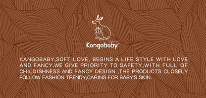 Bamboo Cotton Muslin Blanket Set, 5-Pack 60 x 60 cm Baby Cloths for Burping, Everyday Feeding Cleanup and Baby Shower Gifts by Kangobaby