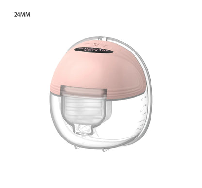 Wearable Breast Pump with 12 Suction Levels, BornBL S21 Hands-Free Electric Design with 3 Modes, USB-C Charging and 24 mm or 27 mm Options