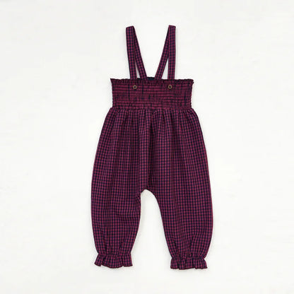 Maroon Gingham Sibling Matching Outfits, Cotton Navy and Burgundy Sweatshirt Dresses, Tops, Jumpers and Baby Rompers for Boys and Girls