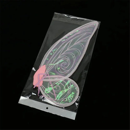 Butterfly Costume Wings with Shimmering Finish and Elastic Shoulder Straps, 60 x 48cm Fairy Dress-Up Accessory for Halloween and Theme Parties
