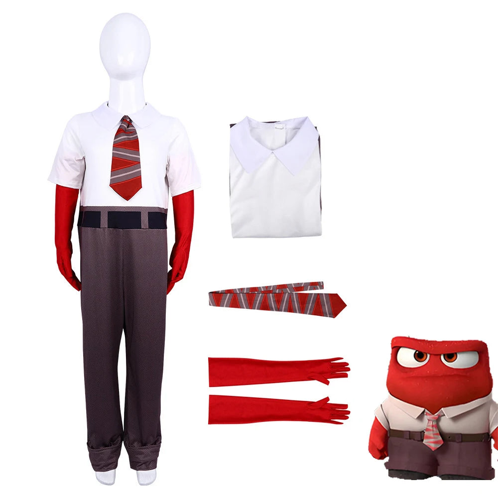 Inside Out Inspired Character Costume for Kids and Adults, Joy, Anger, Anxiety and More Options for Halloween, Cosplay and Stage Dress-Up