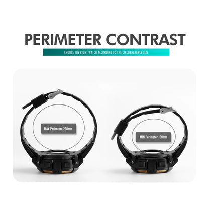 Kids Digital Sports Watch, SKMEI LED Chronograph Wristwatch with 5Bar Water Resistance, Round Display and PVC Buckle Strap for Boys and Girls