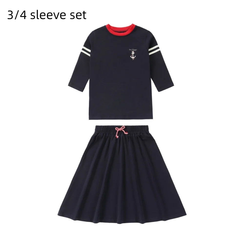 Kids Sailor Outfits in Cotton Jersey, Nautical Dresses, Polo Shirts and Shorts Sets for Boys, Girls and Babies, Summer Sibling Photo Styles