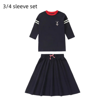 Kids Sailor Outfits in Cotton Jersey, Nautical Dresses, Polo Shirts and Shorts Sets for Boys, Girls and Babies, Summer Sibling Photo Styles