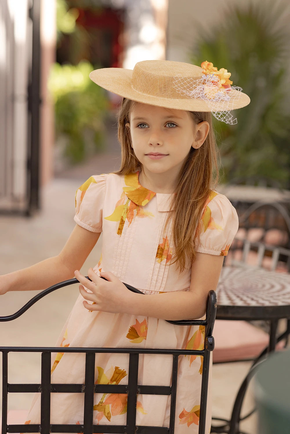 Floral and Ivory Kids Occasion Outfits, Cotton Girls Dress and Set Options with Lyocell Knitwear and Boys Blazer Styles for Sibling Photos