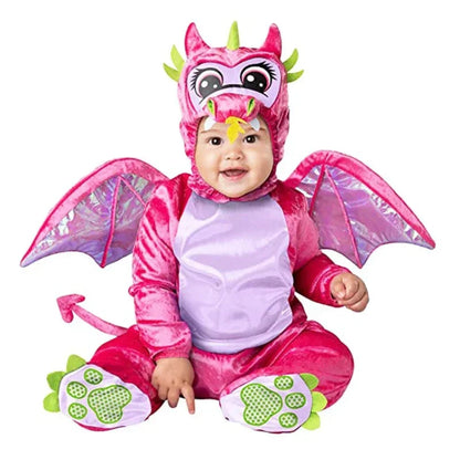 Infant Animal Dress Up Rompers with Hooded Lion, Owl and More Character Styles, Baby and Toddler Costume Outfits for Halloween and Holiday Photos