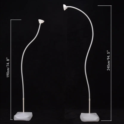 Flexible Balloon Column Stand with Base, Shapeable Balloon Display Support for Baby Showers, Birthday Parties, Weddings and Celebration Backdrops