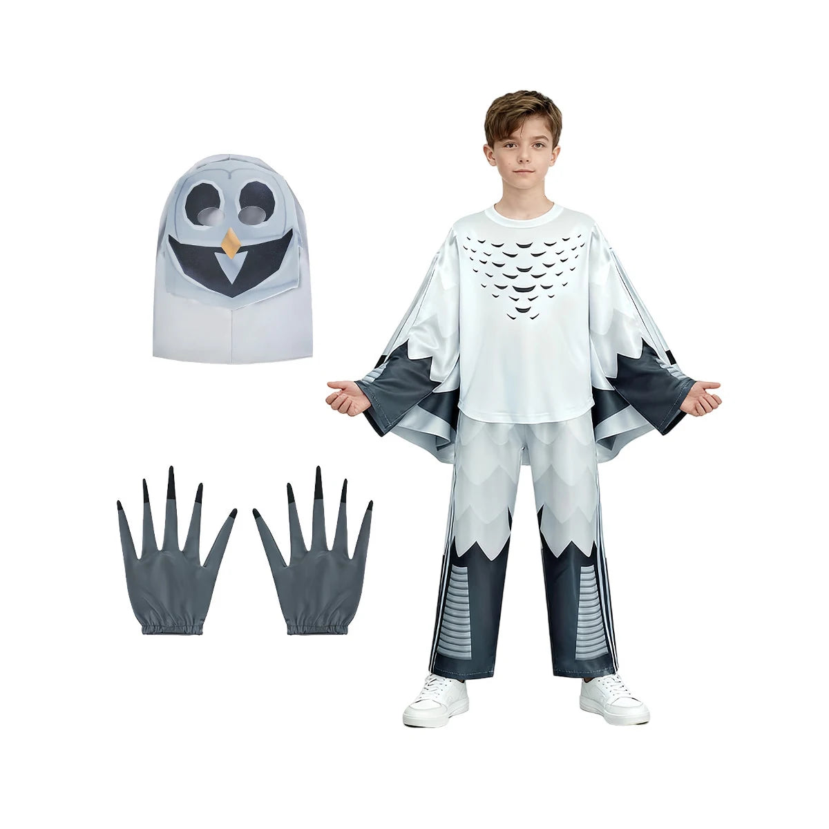 Deer and Owl Cosplay Costume for Kids and Adults, 99 Nights in the Forest Character Outfit for Halloween Parties and Themed Dress-Up