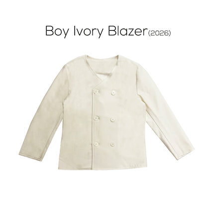 Floral and Ivory Kids Occasion Outfits, Cotton Girls Dress and Set Options with Lyocell Knitwear and Boys Blazer Styles for Sibling Photos