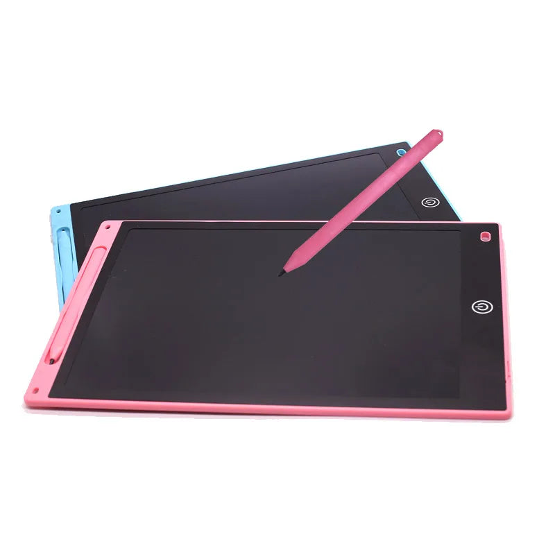 12-Inch LCD Handwriting Pad for Kids, Color Drawing Tablet and Portable Writing Board for Creative Doodles, Letter Practice and Learning Activities