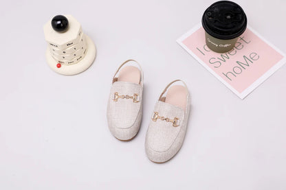 Children Dress Flats in Classic Loafer and T-Strap Styles, Beige Occasion Shoes for Boys and Girls, Weddings, Parties and Family Photos