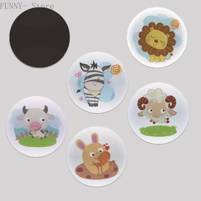Potty Training Target Stickers with Temperature-Sensitive Color Reveal, Reusable Toilet Decals in Animal, Marine, Insect and Fairy Theme Options
