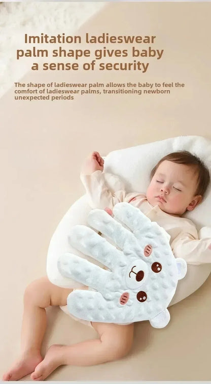 Hand-Shaped Remote Control Plush Toy with Animal Face, Rechargeable Inner Core, Adjustable Settings and Charging Cable for Adult-Operated Use