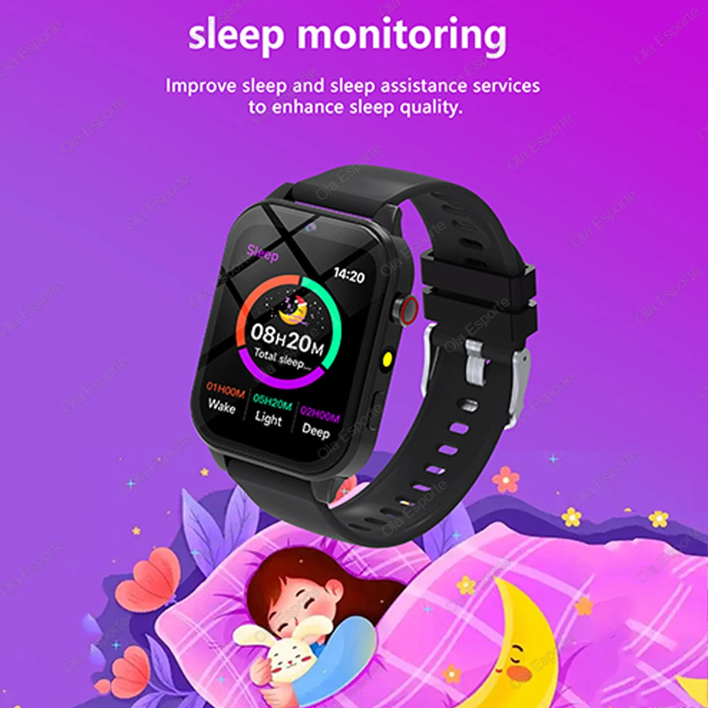 Kids Game Smartwatch HT30 with 18 Games, Camera, 1.83-Inch Screen, Step Counter, Alarm, Calculator and Flashlight in Four Color Choices