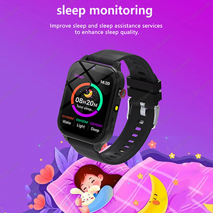 Kids Game Smartwatch HT30 with 18 Games, Camera, 1.83-Inch Screen, Step Counter, Alarm, Calculator and Flashlight in Four Color Choices