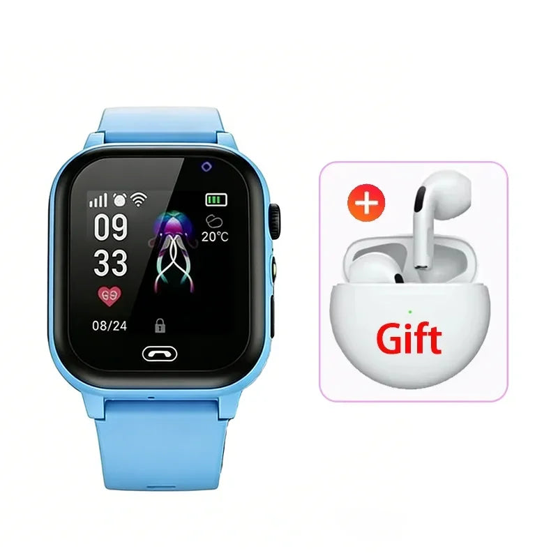 Kids Phone Smartwatch, S30 Camera Wristwatch with Listed SOS Calling, SIM Card Support, Alarm Clock and App Setup for Everyday Family Check-Ins