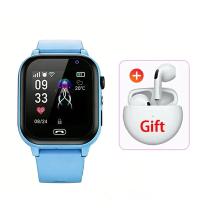 Kids Phone Smartwatch, S30 Camera Wristwatch with Listed SOS Calling, SIM Card Support, Alarm Clock and App Setup for Everyday Family Check-Ins