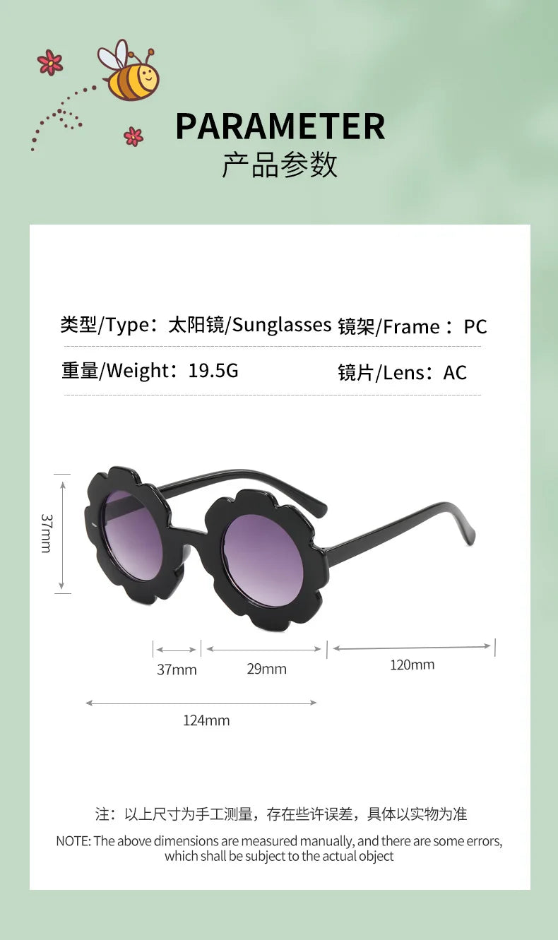 Kids Retro UV400 Sunglasses for Boys and Girls Ages 2-8, Colorful Fashion Shades in Assorted Frame Styles for Summer Outings and Family Photos