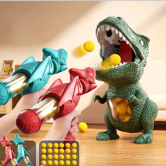 Dinosaur Target Toy, T-Rex Style with Open-Mouth Design for Themed Play Displays and Party Gift Ideas, Non-Function Option Variants