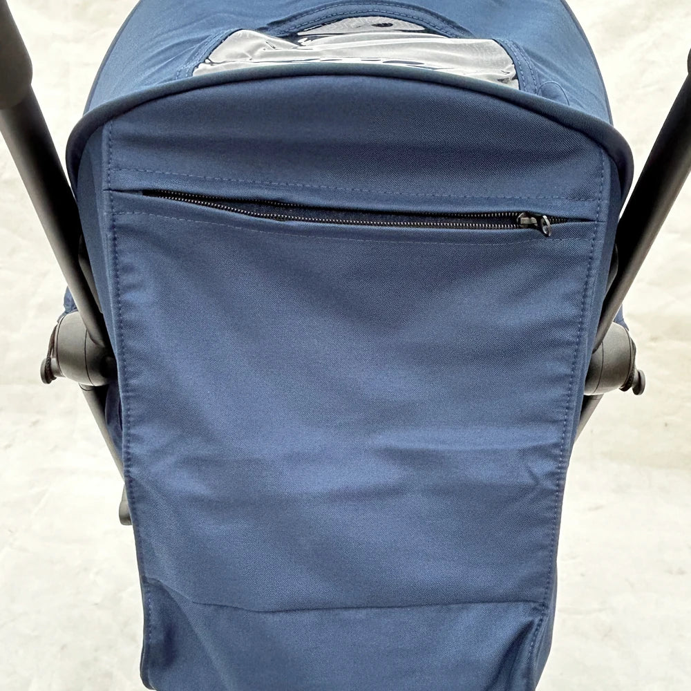 Stroller Replacement Fabric Set for Babyzen YOYO and YOYO2, MomTan Canopy with Storage Pocket and Padded Seat Cushion, Multiple Color Options