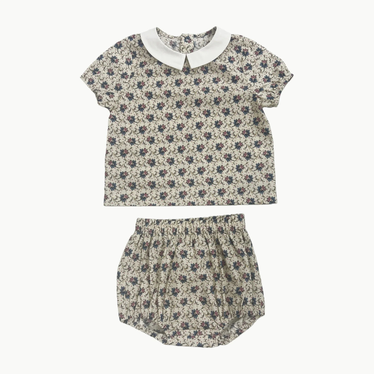 Floral Sibling Matching Clothing with Girls Dresses, Skirts and Tops, Baby Romper and Set Options for Family Photos and Holiday Outfits
