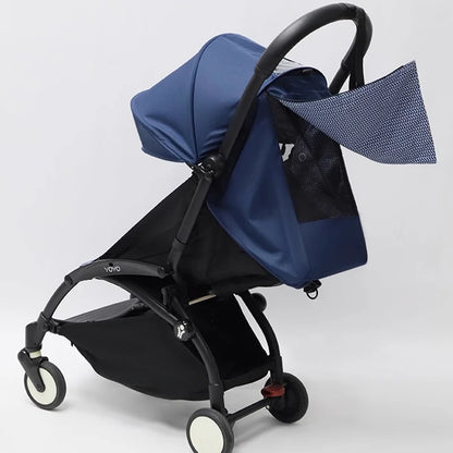 Stroller Canopy and Seat Cushion Kit with Mesh, Replacement Fabric Set Compatible with YOYO and YOYO+ for Everyday Outings, Multiple Colors