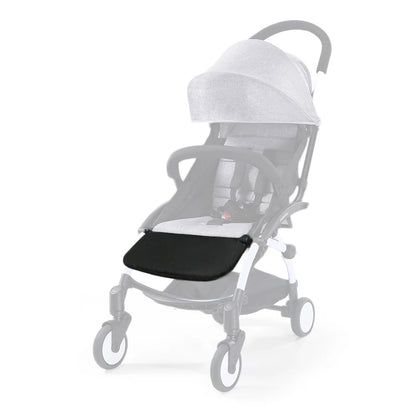 Stroller Footrest and Armrest Accessory Options, 16 cm or 21 cm Oxford Cloth Footboard with Optional Bumper Bar for Compatible Pushchair Frames