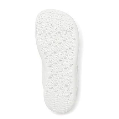 Kids Colorblock Barefoot Sneakers by HOBIBEAR with Breathable Mesh, Wide Toe Box, Zero-Drop Design and Easy Strap for Everyday Walking