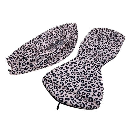 Stroller Canopy Cover and Padded Seat Set Compatible with Babyzen YOYO and YOYO2, 600D Replacement Fabric with Rear Zipper Pocket and Color Options