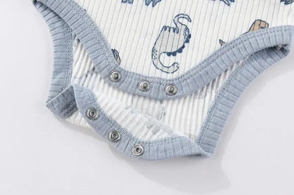 Baby Bodysuit Multipack in Cotton, 4- or 5-Piece Short Sleeve Infant Clothing with Printed and Solid Designs for Boys and Girls, Sizes 3M-12M