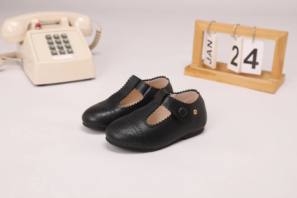 Toddler Dress Shoes for Boys and Girls, AS Classic Oxford, Loafer, Mary Jane and T-Bar Flats for Weddings, Parties and Family Photos