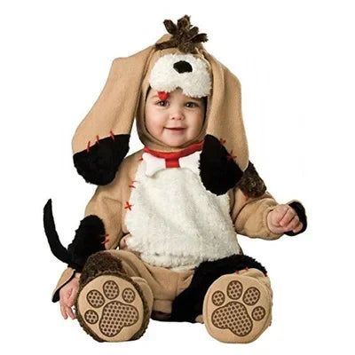 Infant Animal Dress Up Rompers with Hooded Lion, Owl and More Character Styles, Baby and Toddler Costume Outfits for Halloween and Holiday Photos