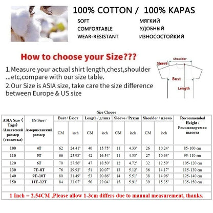Kids Solid Color Cotton T-Shirt, 180gsm Short Sleeve Crewneck Basic Tee for Boys and Girls in 18 Colors for Summer and Everyday Casual Outfits