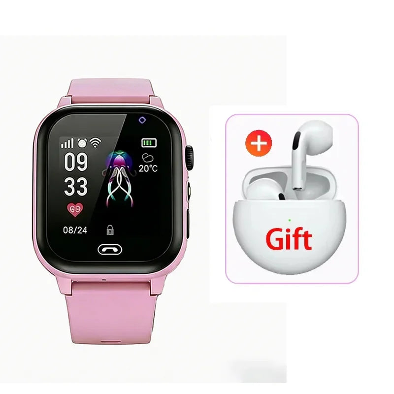 Kids Phone Smartwatch, S30 Camera Wristwatch with Listed SOS Calling, SIM Card Support, Alarm Clock and App Setup for Everyday Family Check-Ins