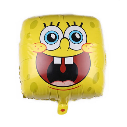 SpongeBob Birthday Party Supplies with Patrick Star, Disposable Plates, Cups, Balloons and Decoration Options for Kids Celebrations