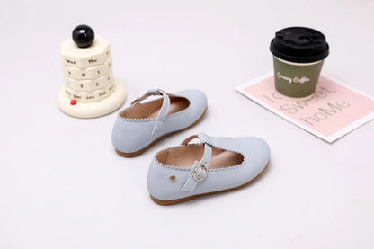 Pastel Kids Dress Shoes for Boys and Girls, Mary Jane Flats, Lace-Up Oxfords and Slip-On Styles for Weddings, Birthday Parties and Family Photos