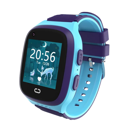 4G Kids GPS Smartwatch, LT31 Video Call Camera Watch with Nano SIM Support, SOS Contacts, 1.4-Inch Touchscreen and Setracker2 App for Family Check-Ins