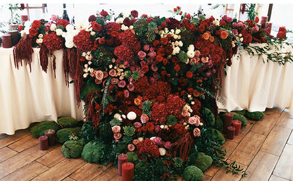 Silk Hydrangea Flower Heads, 25-Piece Artificial Flowers with Flexible Stems for DIY Wedding Centerpieces, Baby Shower and Home Party Decor