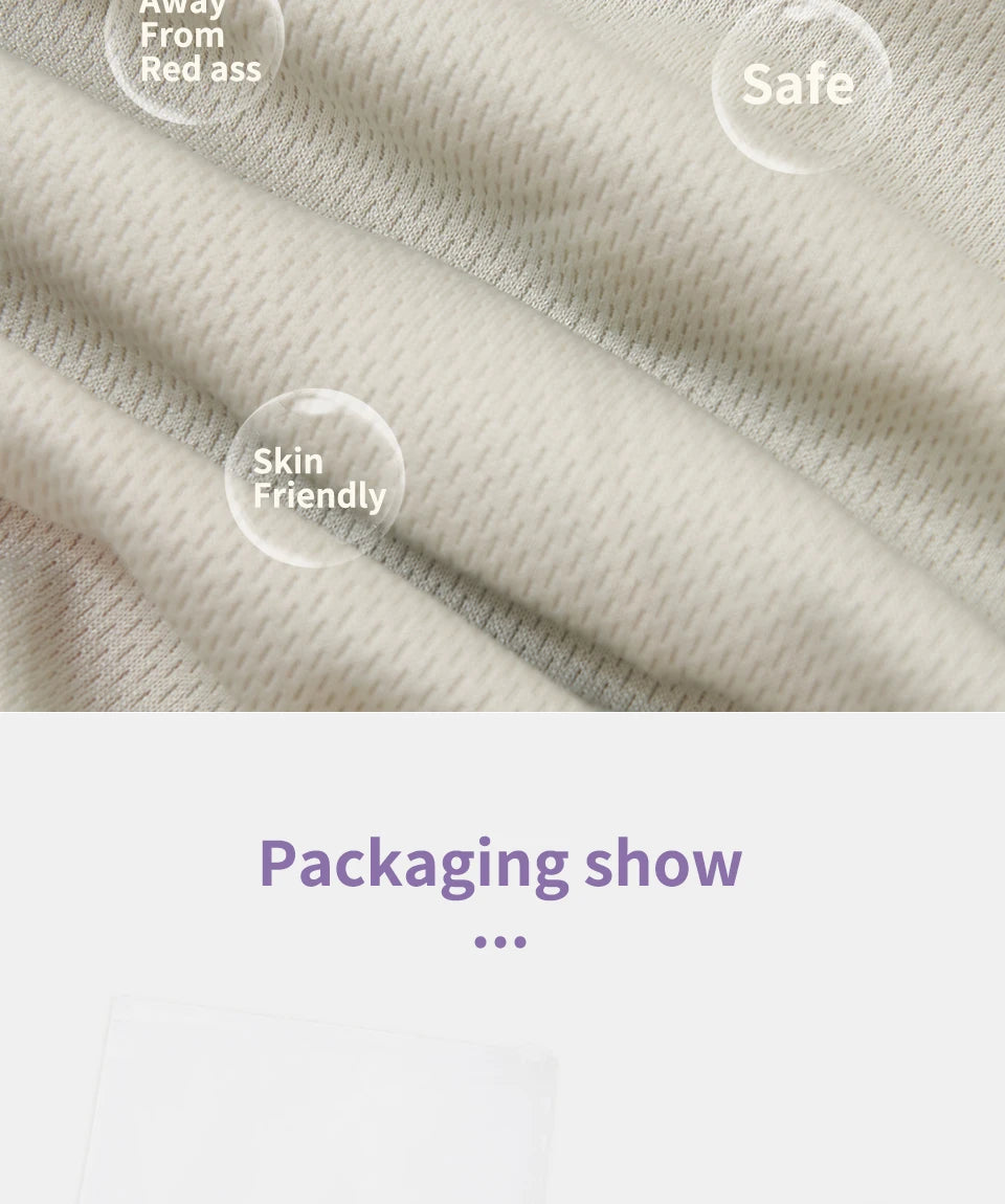 Mesh-Lined Cloth Diapers by Elinfant, 4-Pack Adjustable Pocket Baby Nappies with 4 Three-Layer Microfiber Inserts and Waterproof PUL Outer